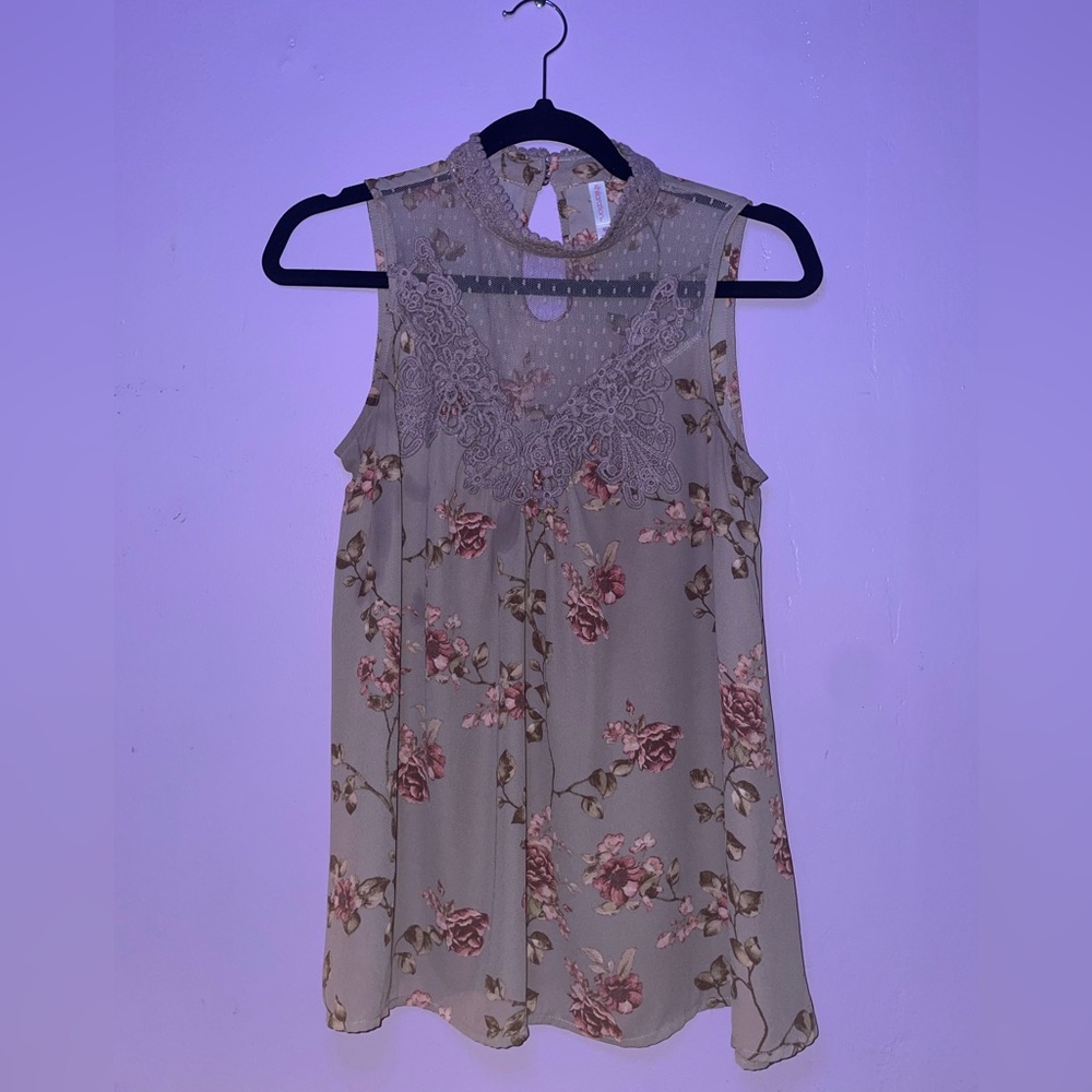 Marv floral print top